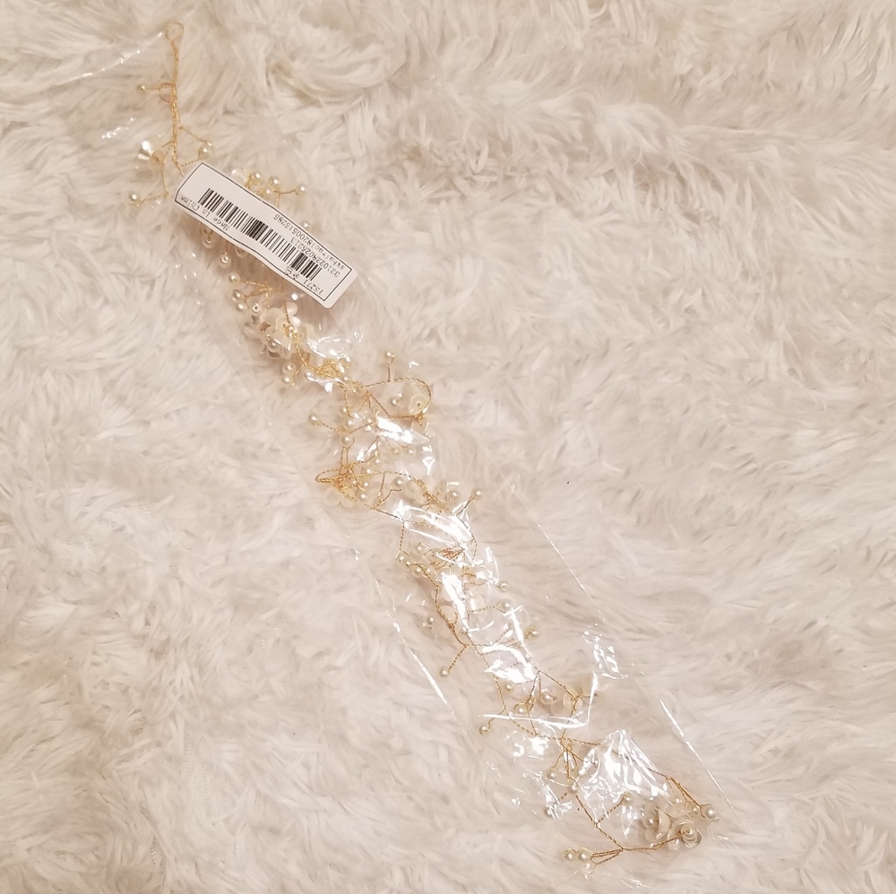 🆕️Elegant Faux Pearl Hair Vine Accessorie - Picture 7 of 15